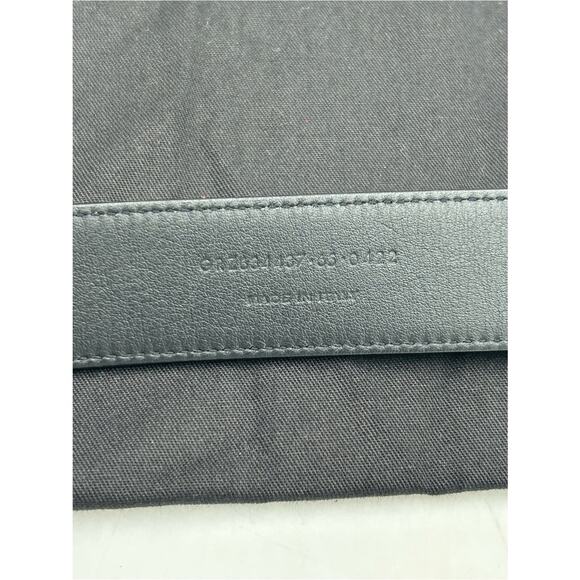 Women\'s Saint Laurent Ysl Cassandre , smooth leather belt size 65 cm/26 inches main image 5